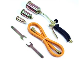 Plynový opalovací hořák PB + 3 koncovky MAR-POL