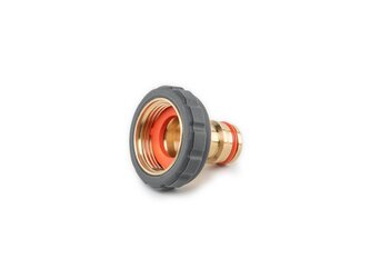 Mosazný konektor na kohoutek s vnitřním závitem 3/4" BRASS SOFT Mosazný konektor na kohoutek s vnitřním závitem 3/4" BRASS SOFT