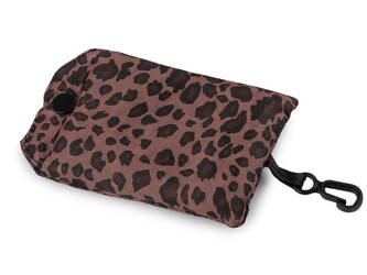 Skládací nákupní taška 45x40 cm - 1 ks - 34 béžová tm. panter