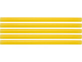Tavné lepící tyčinky 11 x 200 mm, žluté, 5 ks