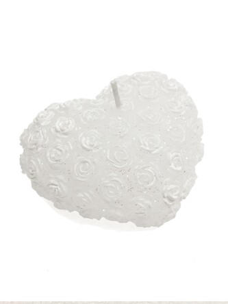 Svíčka dekorativní srdce velké