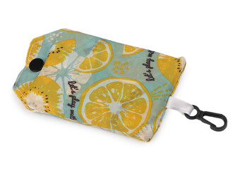 Skládací nákupní taška 45x40 cm - 1 ks - 42 mint pomeranč