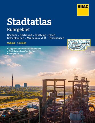 ADAC Stadtatlas Ruhrgebiet 1:20.000