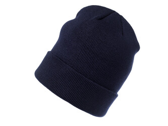 Zimní čepice unisex - 1 ks - 4 modrá tmavá