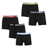 5PACK pánské boxerky Benysøn černé (4003) M