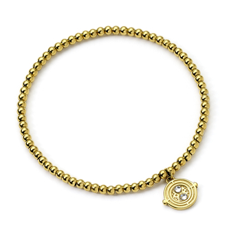 The Carat Shop Náramek s přívěskem, kuličkový pozlacený - Obraceč času, Harryho Pottera