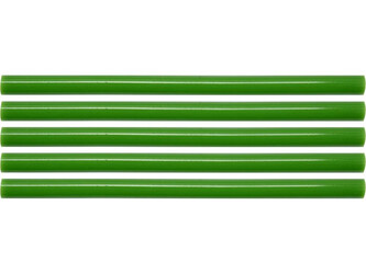Tavné lepící tyčinky 11 x 200 mm, zelené, 5 ks