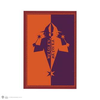 Moriarty Art Project Sešit černý Weasleyovy dvojčata, Harry Potter