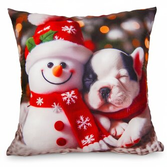 Vánoční polštář CHRISTMAS FRIENDS II. 40x40 cm Mybesthome
