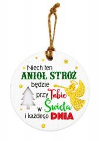 Zawieszka ceramiczna Boże Narodzenie