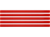 Tavné lepící tyčinky 11 x 200 mm, červené, 5 ks
