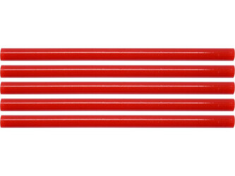 Tavné lepící tyčinky 11 x 200 mm, červené, 5 ks