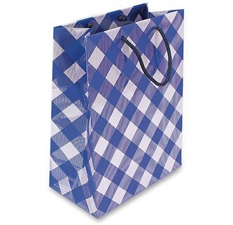 Dárková taška Clairefontaine Premium - 320 x 130 x 250 mm, modrá