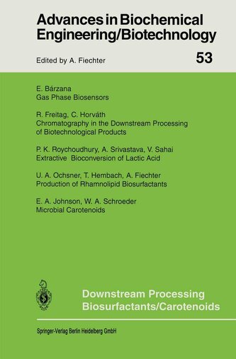 Downstream Processing Biosurfactants Carotenoids Downstream Processing Biosurfactants Carotenoids