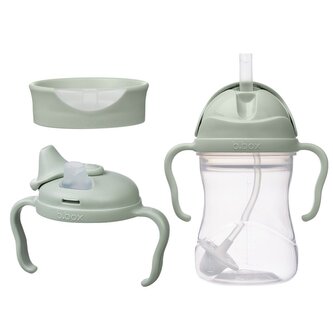 Univerzální sada na pití 3v1, 240 ml - zelená Univerzální sada na pití 3v1, 240 ml - zelená
