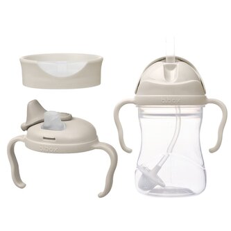 Univerzální sada na pití 3v1, 240 ml - béžová Univerzální sada na pití 3v1, 240 ml - béžová