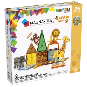 MAGNA-TILES Magnetická stavebnice Safari 25 dílů