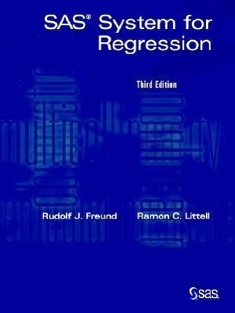 SAS System for Regression 3e