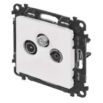 Legrand Valena Life zásuvka TV-RD-SAT, bílá