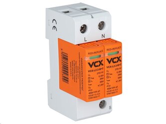 Přepěťová ochrana VCX L2-2-B+C AC třída T1T2 (B+C) 2P 12.5kA