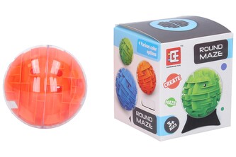 Bludiště 3D kulaté 8cm