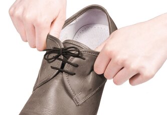 Elastické tkaničky do bot 60 cm černé Vitility 70110020 (2 páry)