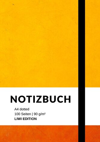 Notizbuch A4 dotted - 100 Seiten Soft Cover - FSC Papier
