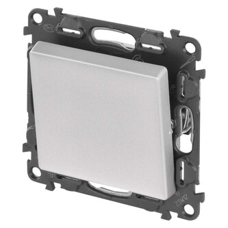 Legrand Valena Life přepínač střídavý č. 6, hliník