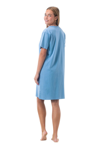 Dámská noční košile Gaubert modrá (GB-6807) XL Dámská noční košile Gaubert modrá (GB-6807) XL