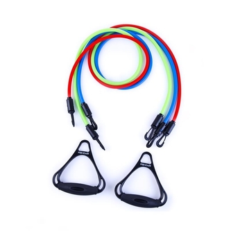 Spokey - BACKER II Gumový expander 3 vym.posil.táhla