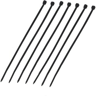 DATACOM stahovací páska (2.5x200) 100ks černá