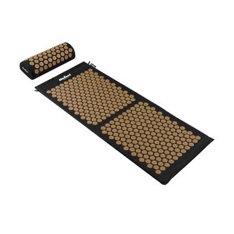 Akupresurní podložka REBEL ACTIVE RBA-6010-GL 110x42cm XL hnědá