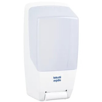 Dávkovač tekuté mycí pasty, tekutého mýdla a dezinfekcí GROUP - bílý