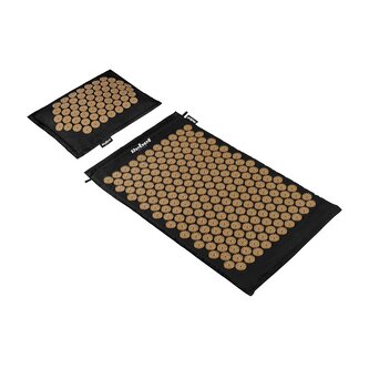 Akupresurní podložka REBEL ACTIVE RBA-6011-GL 72x42cm ECO zlatá