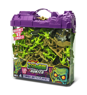 Zombie Hunter Vojáci vs zombie figurky set 105 ks Zombie Hunter Vojáci vs zombie figurky set 105 ks
