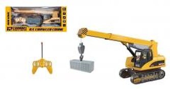 Dźwig gąsienicowy sterowany pilotem ze światłem