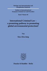International Criminal Law - a promising pathway to promoting global environmental protection?