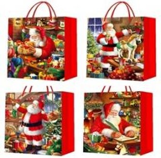 Torebka prezentowa XXL Boże Narodzenie szerokie