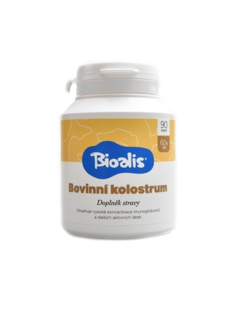 Bioalis - Bovinní kolostrum 90 kapslí Bioalis - Bovinní kolostrum 90 kapslí
