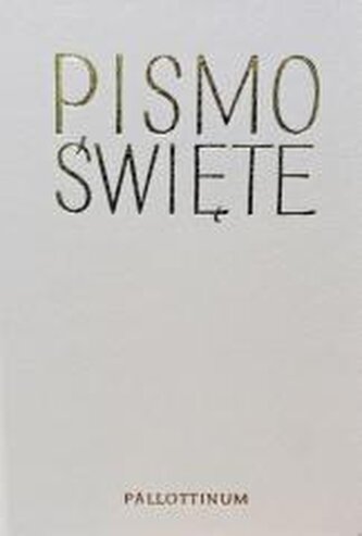 Biblia Pielgrzyma oprawa eko. biała paginatory Biblia Pielgrzyma oprawa eko. biała paginatory