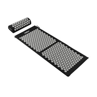 Akupresurní podložka REBEL ACTIVE RBA-6010-BK 110x42cm šedá