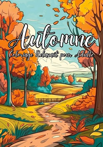 Automne coloriage relaxant pour adultes Automne coloriage relaxant pour adultes