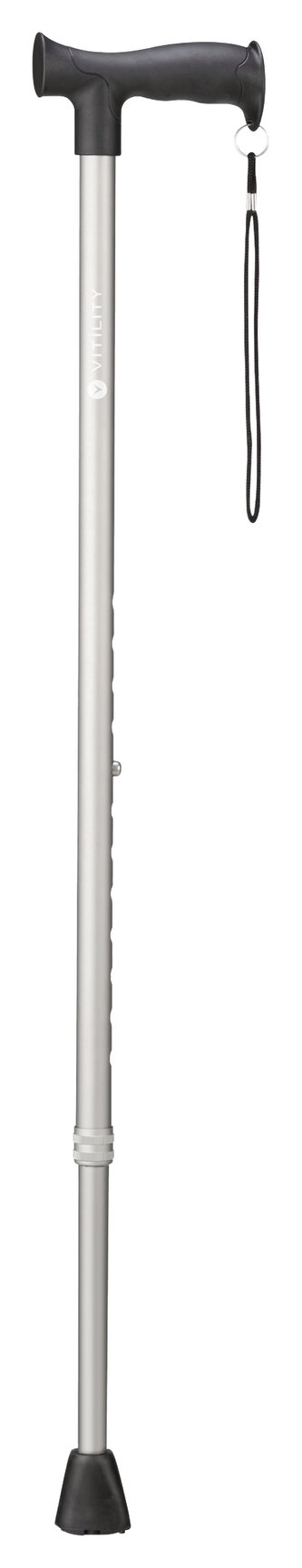 Vycházková hůl 71 cm šedá Vitility 70510410