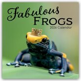 Fabulous Frogs - Fabelhafte Frösche 2026 - 16-Monatskalender