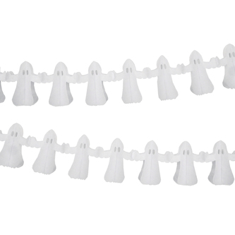 Girlanda Duch, papír, 3 m, Halloween Girlanda Duch, papír, 3 m, Halloween