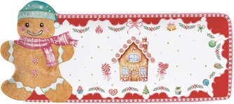 Porcelánový servírovací tác Sweet Christmas