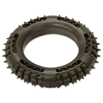 Hračka Ecomfy Olive Eco Dental kroužek, plastová zelená 13cm