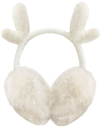 Nauszniki futrzane białe, Incood