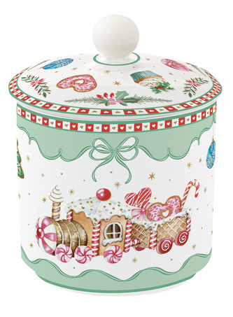Porcelánová dóza Sweet Christmas