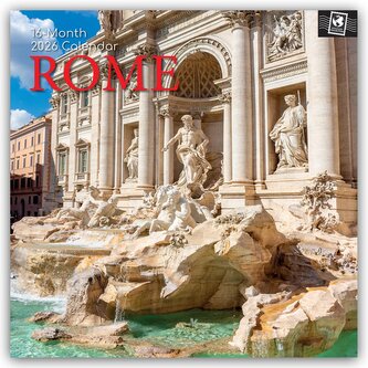 Rome - Rom 2026 - 16-Monatskalender